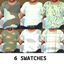 Infants Green T-Shirt Set logo