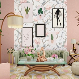 Girly Chic Apartment | No CC