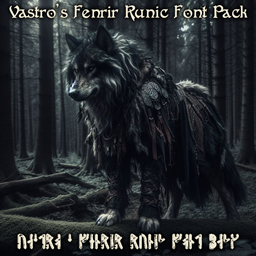 Vastro's Fenrir Runic Font Pack