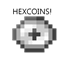 Hexcoins logo