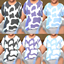 Infants Cow Print T-Shirts logo