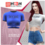 Crisscross Self Tie Croptop logo