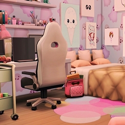 Gamer Girl Apartment | No CC logo