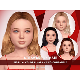 SONYASIMS - STRAWBERRY HAIR KIDS