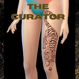 Crawling tiger Leg tattoo - base game compatible