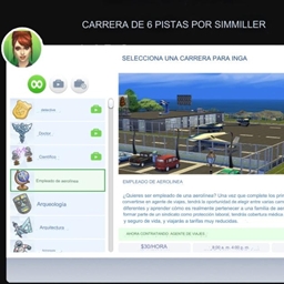 Airline employee career by simmillercc Spanish translation