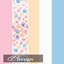 Floral wallpaper in pastel logo