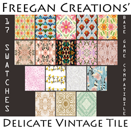 FC- Delicate Vintage Tiles