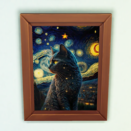 Famous Paintings but with Cats