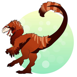 Red Dino logo