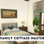 Family Cottage Master Bedroom w/ Ensuite