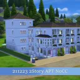 Apt building 10 units with 2 or 3 bedrooms NoCC logo