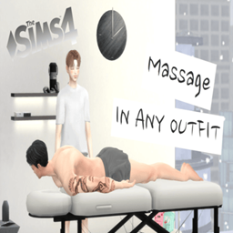 MASSAGE IN ANY OUTFIT logo