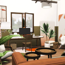 Earth Tones Office
