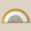 HQ Minimalist Half Circle Dance Rug #1 Samtuse963