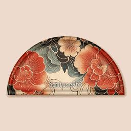 HQ Japanese Style Half Circle Dance Rug #1 Samtuse963