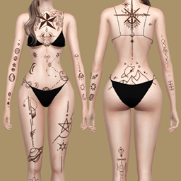 Astrology Tattoos More Colors logo
