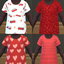 Red Toddlers T-Shirt Set logo