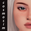 cosmosim eyeshadow N50 logo