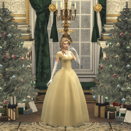 TRC: Robe de Juliette Dress - The Sims 4 Create a Sim - CurseForge