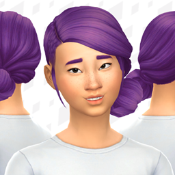 WMS Embry Hair V2 - Gallery - The Sims 4 Create a Sim - CurseForge
