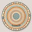 Modern Round Dance Rug #8 Samtuse963 logo