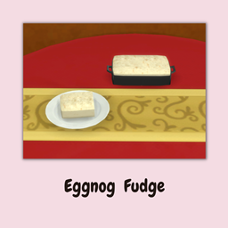 Eggnog Fudge