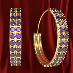 Ruby Earrings
