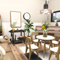 Cozy Contemporary Dining