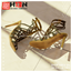 Strappy Cutout Caged Ankle Heels logo
