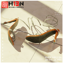 Rhinestone Snake Ankle Wrap Stiletto logo