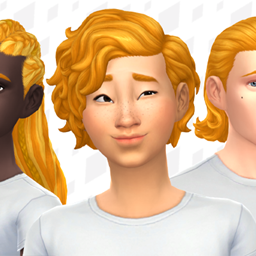 WMS Bouncy! Recolours - Realm of Magic Hairs project image