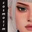 cosmosim eyeshadow N54 logo