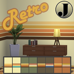 Retro Striped Walls logo