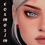 cosmosim eye lenses N26 logo