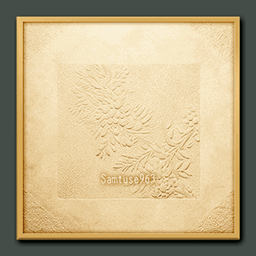 Minimalist Relief Square Painting #1 Sellable Extra C Samtuse963 logo