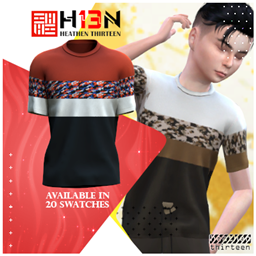 Children's Urban Colorblock Camo Tee - The Sims 4 Create a Sim - CurseForge