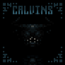 Calvin's Sinister Sculk logo