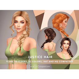 SONYASIMS - JUSTICE HAIR logo
