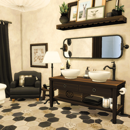 Ebony Ranch - Spacious Bathroom