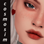 cosmosim lipstick N83 logo