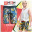 Children's Tropical Print Drawstring Shorts logo