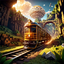 Railbound Odyssey: Survive & Explore logo