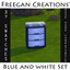 FC-Blue and White-Glass Side Table logo