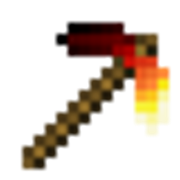 Amazing pickaxe logo