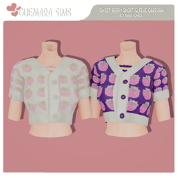 Sweet Berry Short Sleeve Cardigan logo