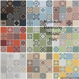 Hydraulic Harmony Mosaic tiles logo