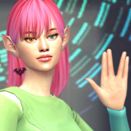 Vulcan salute -LLAP- TS4Posepack