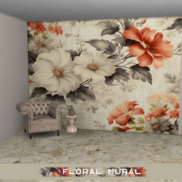 Flower Mural Wallpaper logo