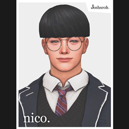 Nico Hair (TS3 to TS4)